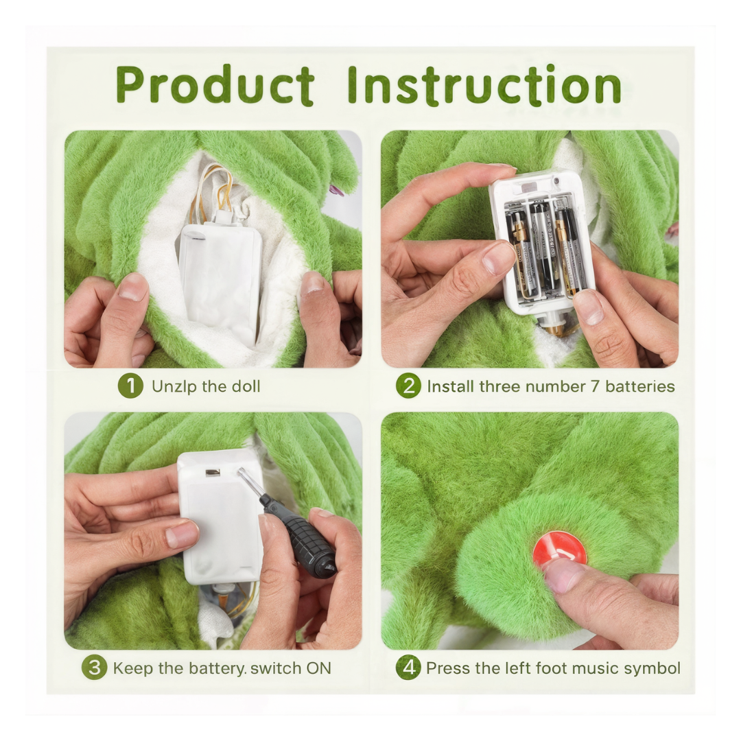 CozyGrinch™ Soothe & Snuggle Plush